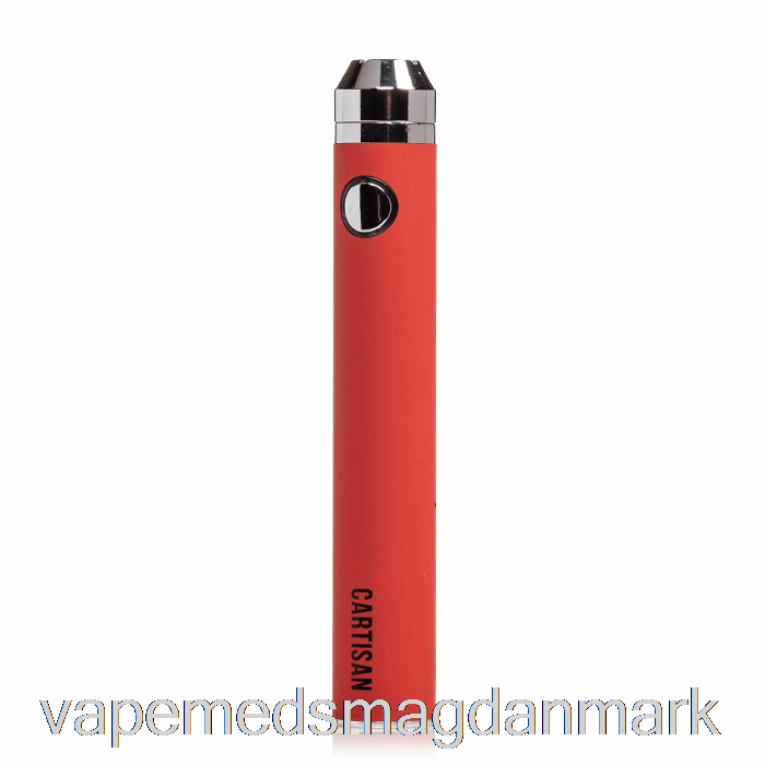 Vape Juice Cartisan Knap Vv 1300 510 Batteri Rød